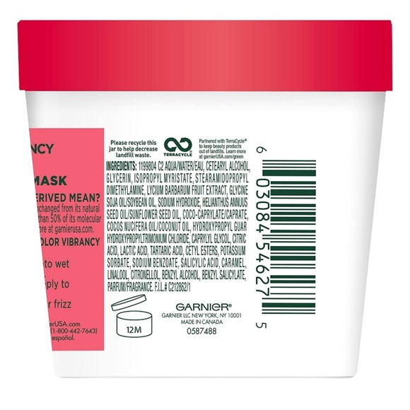 Garnier Fructis Goji extract 1 minute hair mask Set of two - Picture 3 of 6